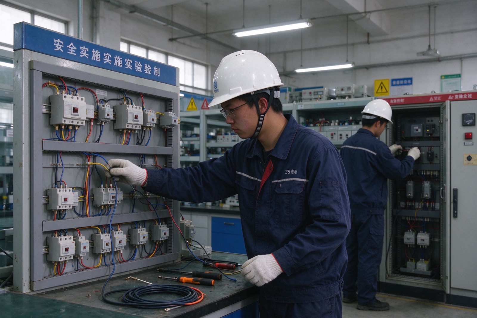 职业技能实操实训室实景
